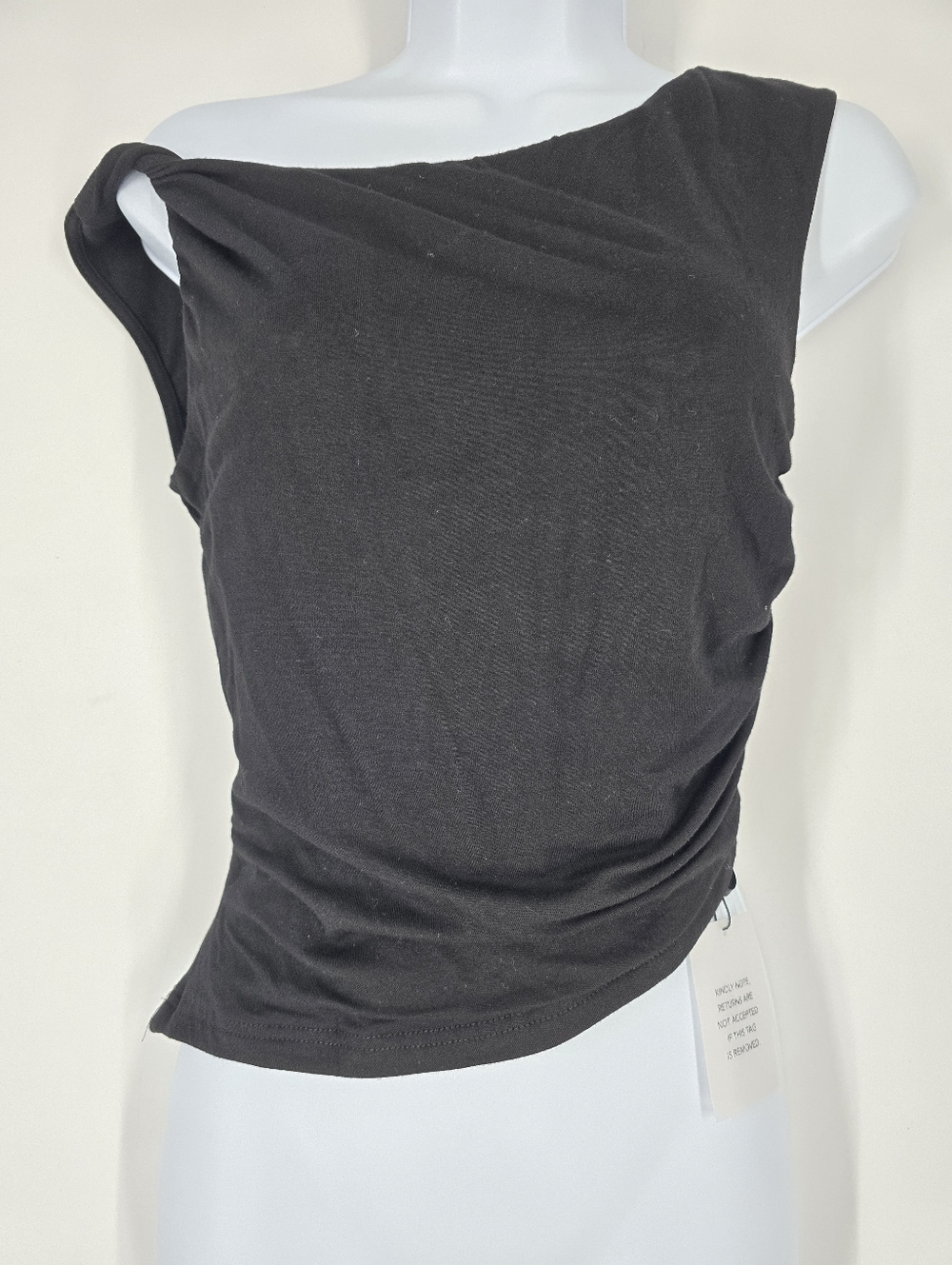 Superdown Alessia Top Tank Black Size S NEW